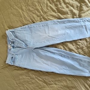 Madewell Balloon Jeans, light wash, size 28